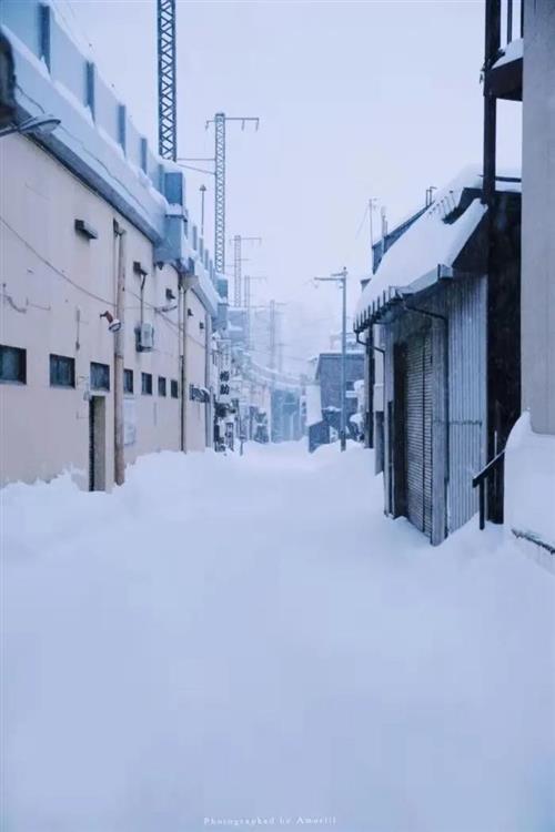 小城冬日